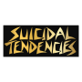 Suicidal Tendencies - Logo STLS1 Sticker gold on black