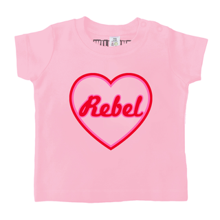 Wild One - Rebel Kids T-Shirt Pink 3-6Monate/62-68cm