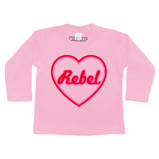 Wild One - Rebel Kids Longsleeve Pink