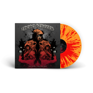 These Streets - Expect The Worst/Roll Tha Dice orange red splatter LP (Damaged)