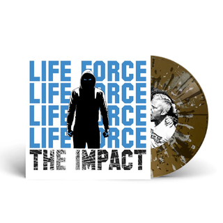 Life Force - The Impact gold black white splatter 7