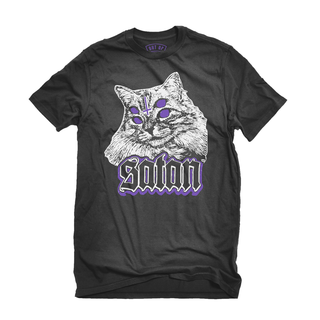 Out Of Medium - Satancat T-Shirt XXL