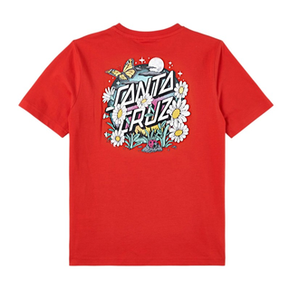 Santa Cruz - Women Daisy T-Shirt artisanal red