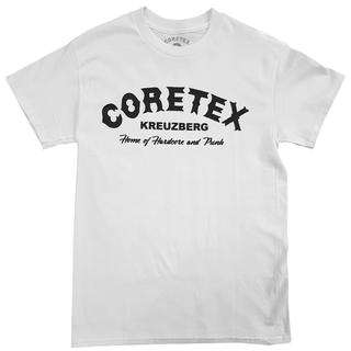 Coretex - Oldschool Logo T-Shirt white/black XXXL