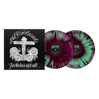 Old Firm Casuals - For The Love Of It All... green & purple with black splatter 2LP