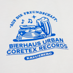 Coretex x Bierhaus Urban - Auf Die Freundschaft T-Shirt white