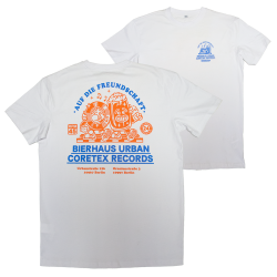 Coretex x Bierhaus Urban - Auf Die Freundschaft T-Shirt white XXL