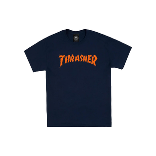 Thrasher - Burn It Down T-Shirt navy