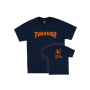 Thrasher - Burn It Down T-Shirt navy