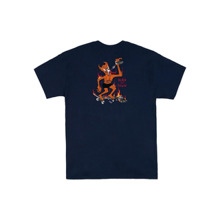 Thrasher - Burn It Down T-Shirt navy XL