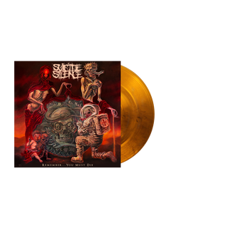 Suicide Silence - Remember... You Must Die ltd transparent orange black marbled LP
