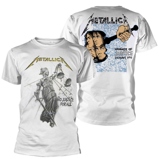 Metallica - And Justice For All T-Shirt white