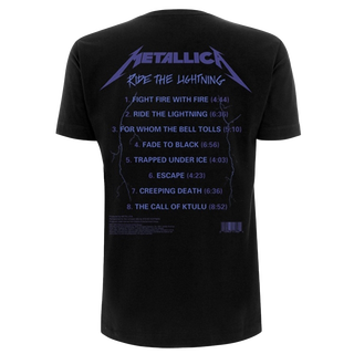 Metallica - Ride The Lightning Tracks T-Shirt black XL