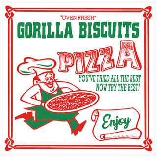 Gorilla Biscuits - Pizza Box Sticker 