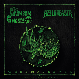 Crimson Ghosts, The / Hellgreaser - Greensleeves neon green black haze 12