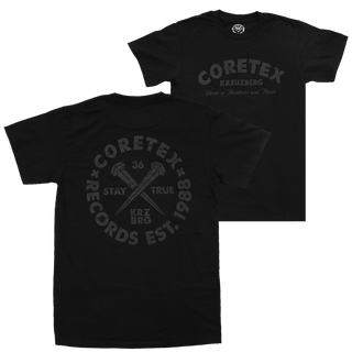 Coretex - Nails T-Shirt black/black