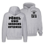 Becks Pistols - Pöbel Und Gesocks Unterwegs Hoodie grey XL