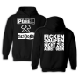 Pöbel & Gesocks - Ficken Saufen Nicht Zur Arbeit Gehn Hoodie black