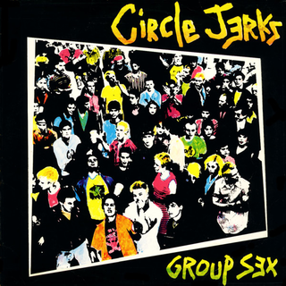 Circle Jerks - Group Sex (40th Anniversary Edition) REVHQ Exclusive transparent red LP+DLC