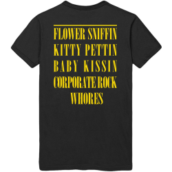 Nirvana - Flower Sniffin T-Shirt black