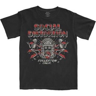 Social Distortion - Jukebox Skelly T-Shirt black XL
