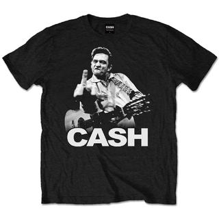 Johnny Cash - Finger T-Shirt black 