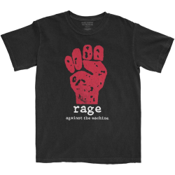 Rage Against The Machine - Red Fist T-Shirt black