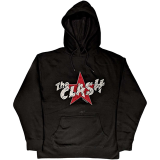 The Clash - Star Logo Hooded Sweatshirt black