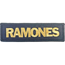 Ramones - Gold Logo Patch