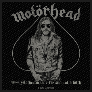 Motrhead - 49% Motherfucker Patch