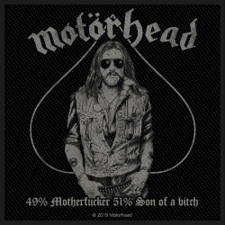 Motörhead - 49% Motherfucker Patch