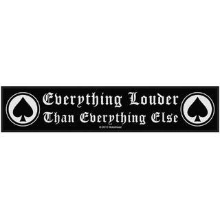 Motrhead - Everything Louder Patch