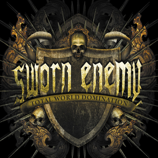 Sworn Enemy - Total World Domination ltd domination marble LP