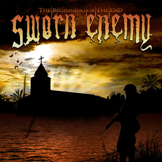 Sworn Enemy - The Beginning Of The End ltd red orange swirl LP
