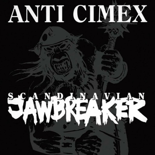 Anti Cimex - Scandinavian Jawbreaker clear with black splatter LP