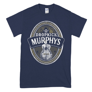 Dropkick Murphys - Beer Label T-Shirt navy