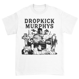 Dropkick Murphys - This Machine Still Kills Fascists Cover T-Shirt white XXL