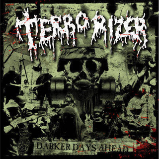 Terrorizer - Darker Days Ahead ltd green LP