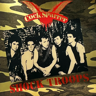 Cock Sparrer - Shock Troops 50th Anniversary black LP