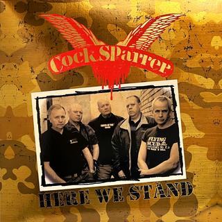 Cock Sparrer - Here We Stand 50th Anniversary black LP