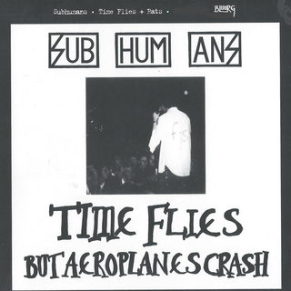 Subhumans - Time Flies + Rats red LP