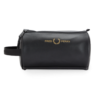 Fred Perry - Scotch Grain Textured Wash Bag L4307 black 102