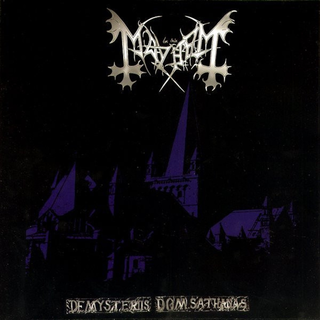 Mayhem - De Mysteriis Dom Sathanas black LP