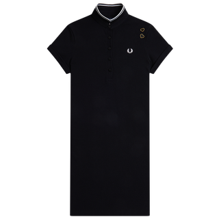Fred Perry - Amy Tipped Pique Dress SD5110 black 102