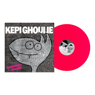 Kepi Ghoulie - Ramones In Love neon pink LP