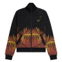 Fred Perry - Amy Palm Print Track Jacket SJ5109 black 102