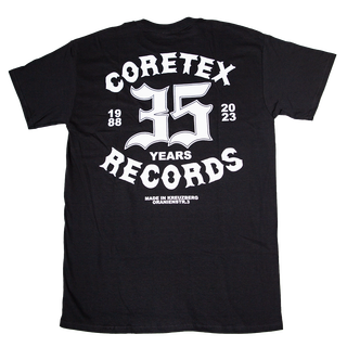 Coretex - 35 Years T-Shirt black XXXXXL