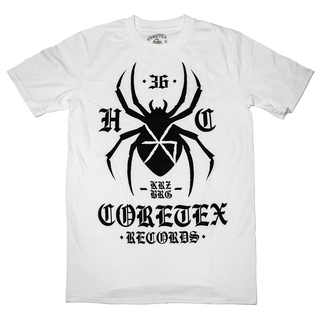 Coretex - Hardcore Spider T-Shirt white