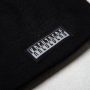 Coretex - Ice Berg Beanie black w/ Reflector Patch