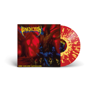 Benediction - The Grand Leveller  red yellow splatter LP